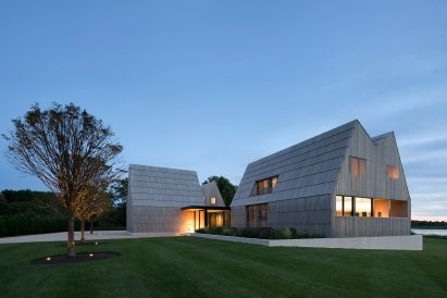 Timber-clad house