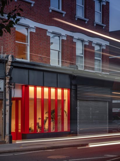 Exterior of High Street House by Noiascape Teatum+Teatum
