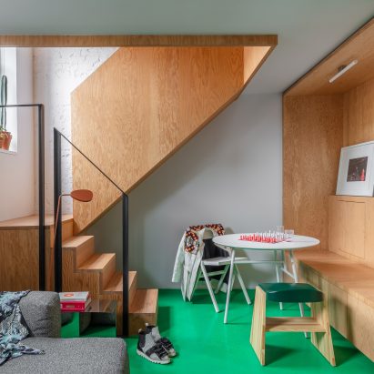 Two-storey home in High Street House by Noiascape Teatum+Teatum