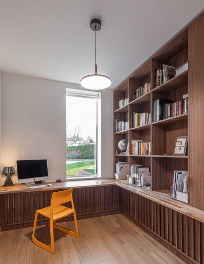 Study in Honey and Walnut House by Intervention Architecture