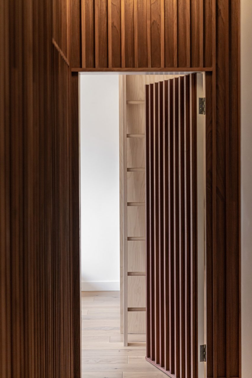 Honey and Walnut House by Intervention Architecture