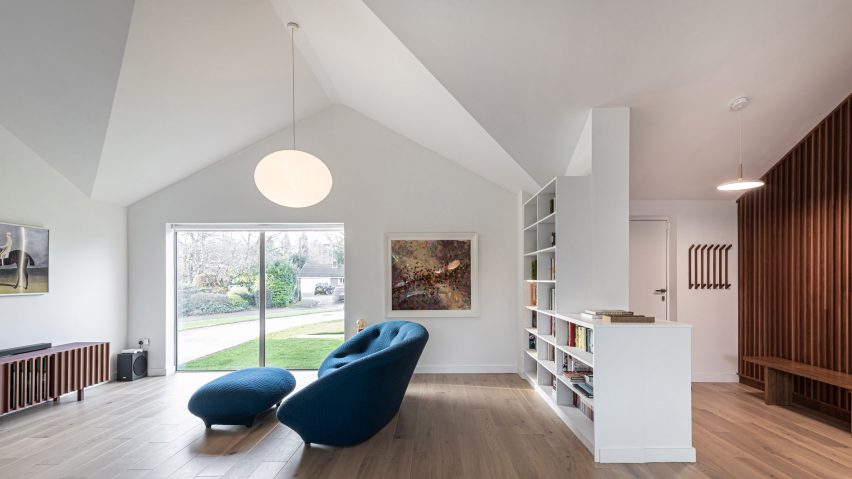 Honey and Walnut House renovated bungalow by Intervention Architecture