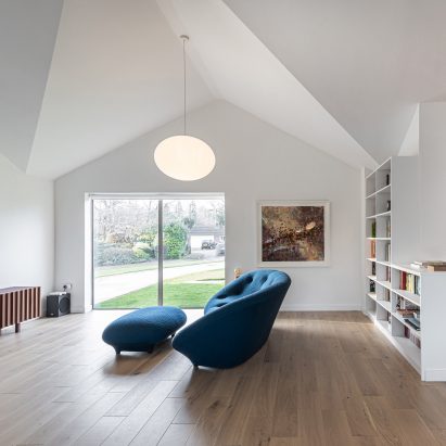 Honey and Walnut House renovated bungalow by Intervention Architecture