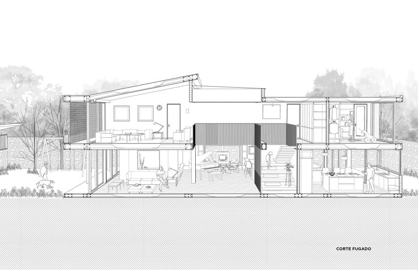 Plans for Casa Agua