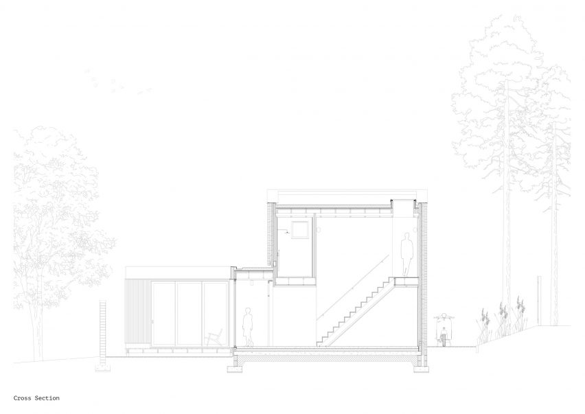 The section of House in Bearsden by McGinlay Bell