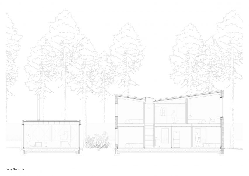The section of House in Bearsden by McGinlay Bell