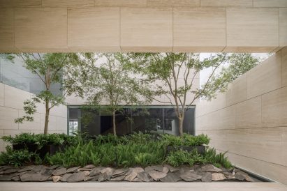 Garden of Casa ZTG in Guadalajara by 1540 Arquitectura
