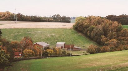 HS2 ventilation shaft disguised as barn