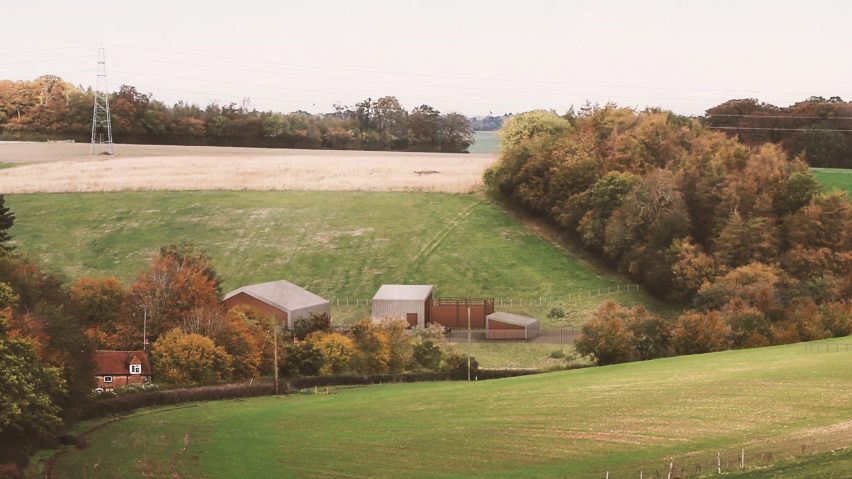 Chalfont St Giles HS2 ventilation shaft disguised as a barn
