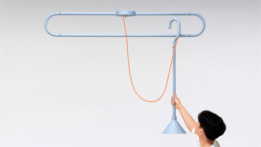 Hook Lamp by Huisu Jo