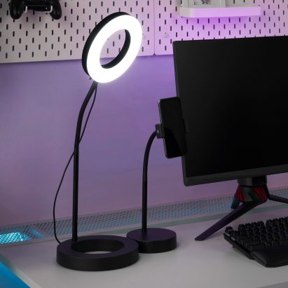 Lånespelare mug holder from gaming furniture collection by IKEA and Republic of Gamers