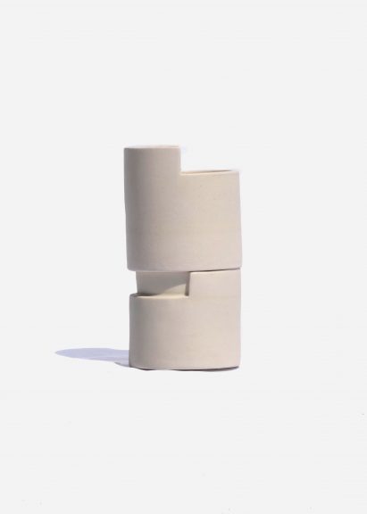 Lleig ceramic skincare vessel by Julia Roca Vera