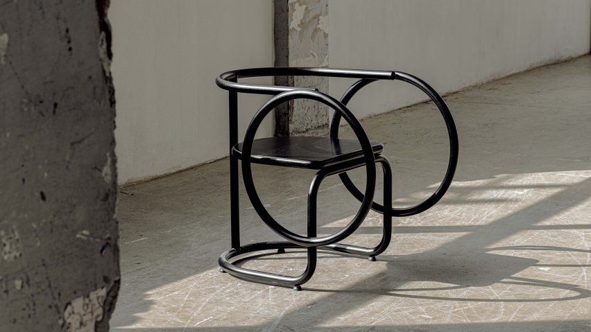 Hoop Chair from Korean Art Deco collection by Subin Seoul