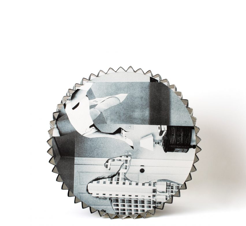 Top of Plissé lamp