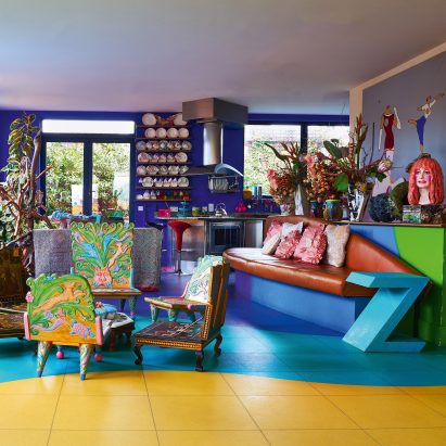 A colour penthouse apartment