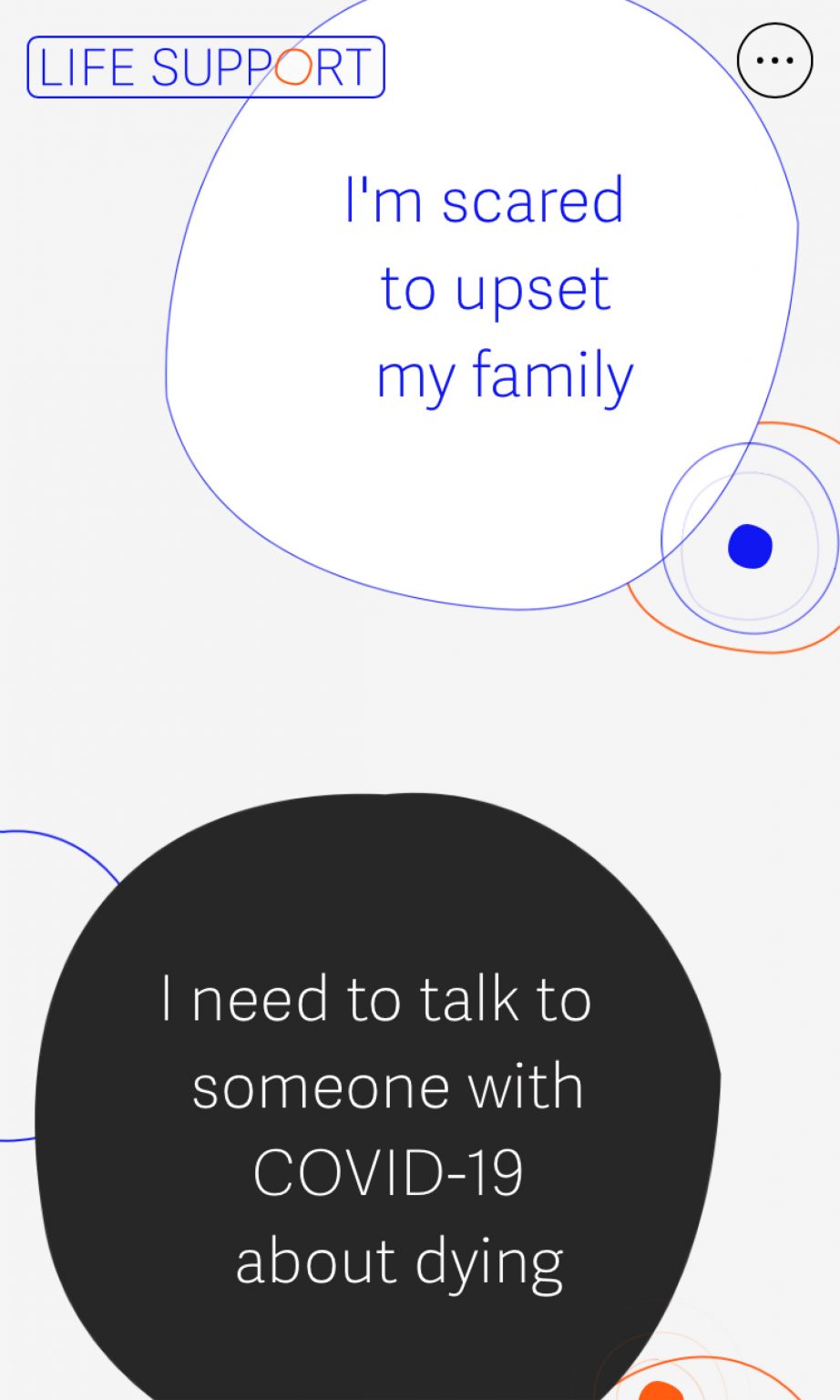 Statements about death in bubbles