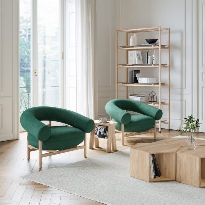 Loop lounge chair by David Girelli for Wewood