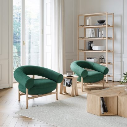 Loop lounge chair by David Girelli for Wewood