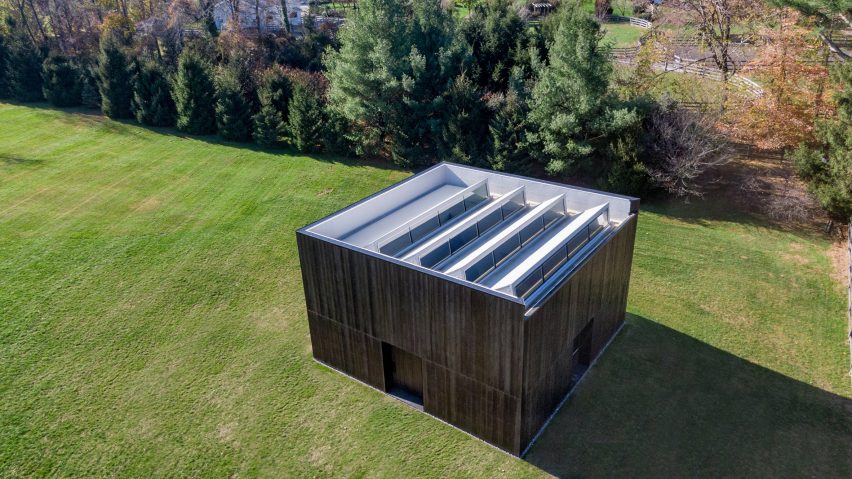 LX Pavilion by OLI Architecture for London Cross by Richard Serra