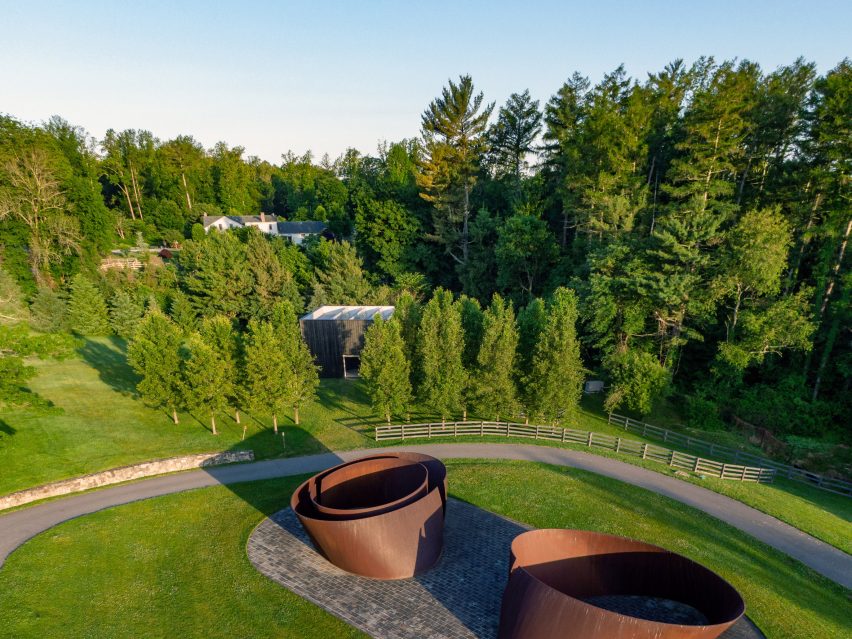 LX Pavilion by OLI Architecture for London Cross by Richard Serra
