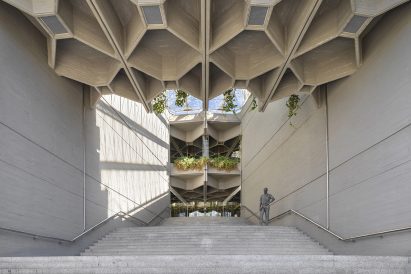 Interior of Instituto del Patrimonio Cultural de España in Madrid