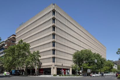 Madrid's brutalist architecture: Beatriz building