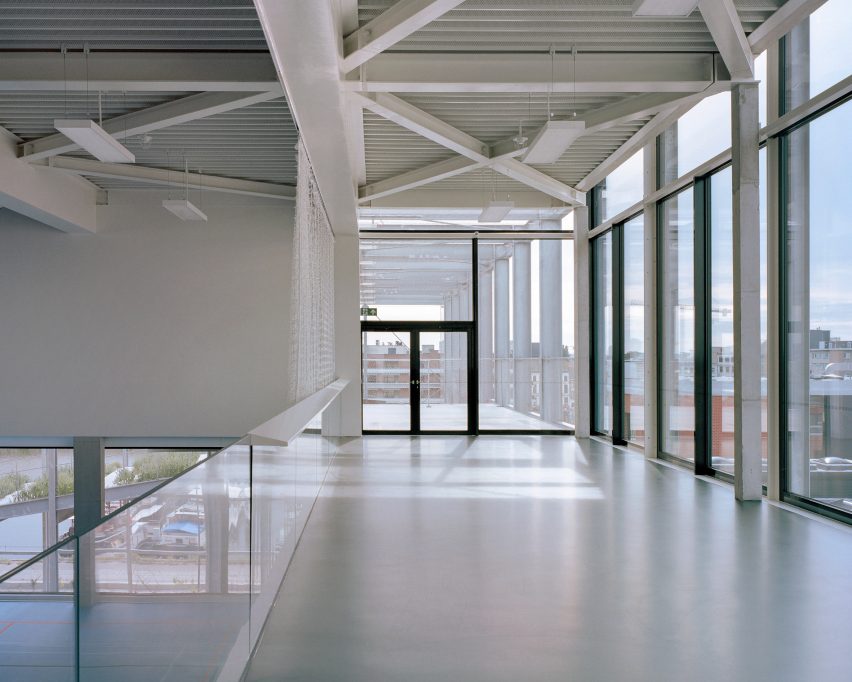 Interior of Melopee School in Ghent by XDGA