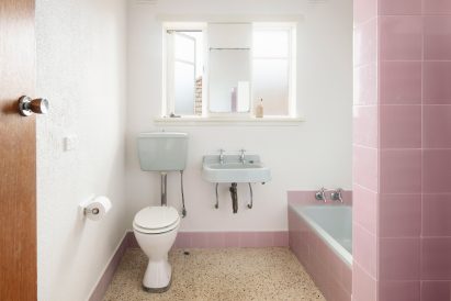 Terrazzo bathroom