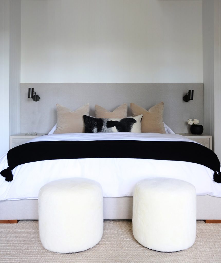 The master bedroom