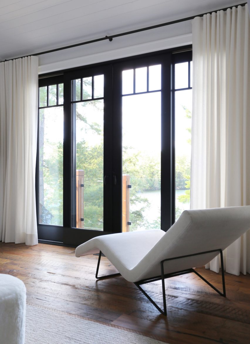 A lounger in the cottage