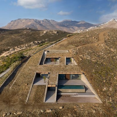 Buried house