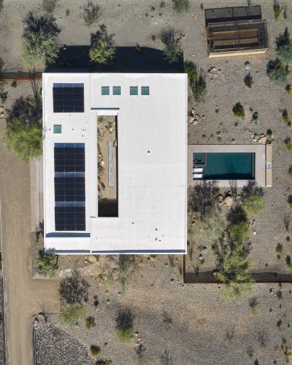 Aerial view of O-asis by The Ranch Mine