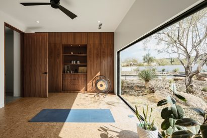 Windows of O-asis house in arizona