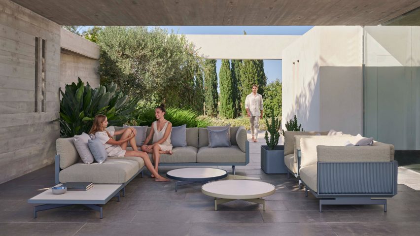 Modular seating by Luca Nichetto for Gandia Blasco
