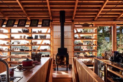 Kitchen of Punta Chilen in Chile