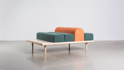 Åsa seat in Room Service work-from-home furniture by Beckmans College of Design