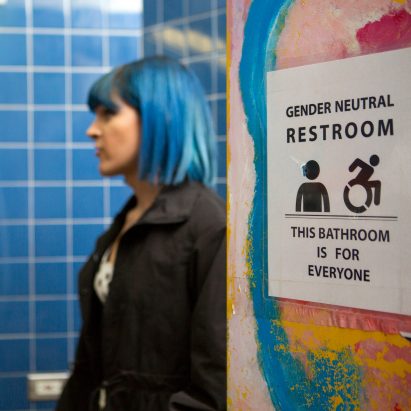 Gender neutral toilet