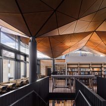 St Mary's Calne School library