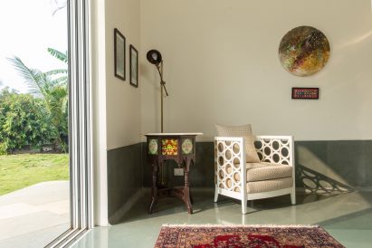 The living roof of an Indian house
