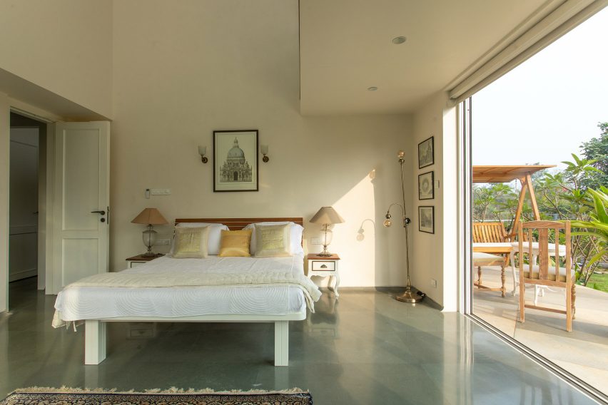 The bedroom of an Indian house