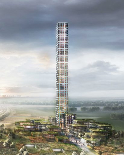 Bestseller Tower, Brande, Denmark, by Dorte Mandrup