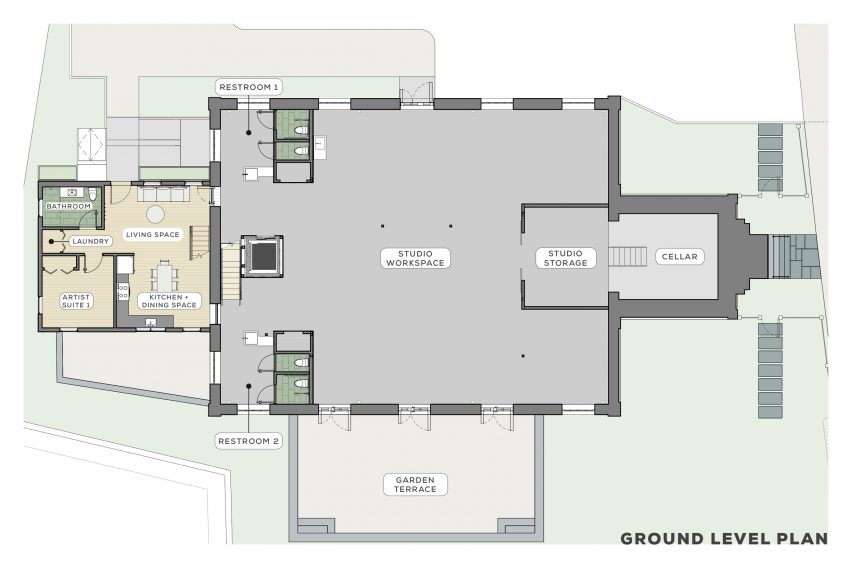 Plans for the Church in Sag Harbour