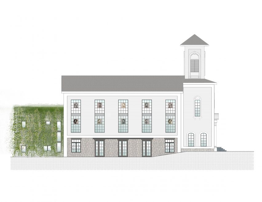 Plans for the Church in Sag Harbour
