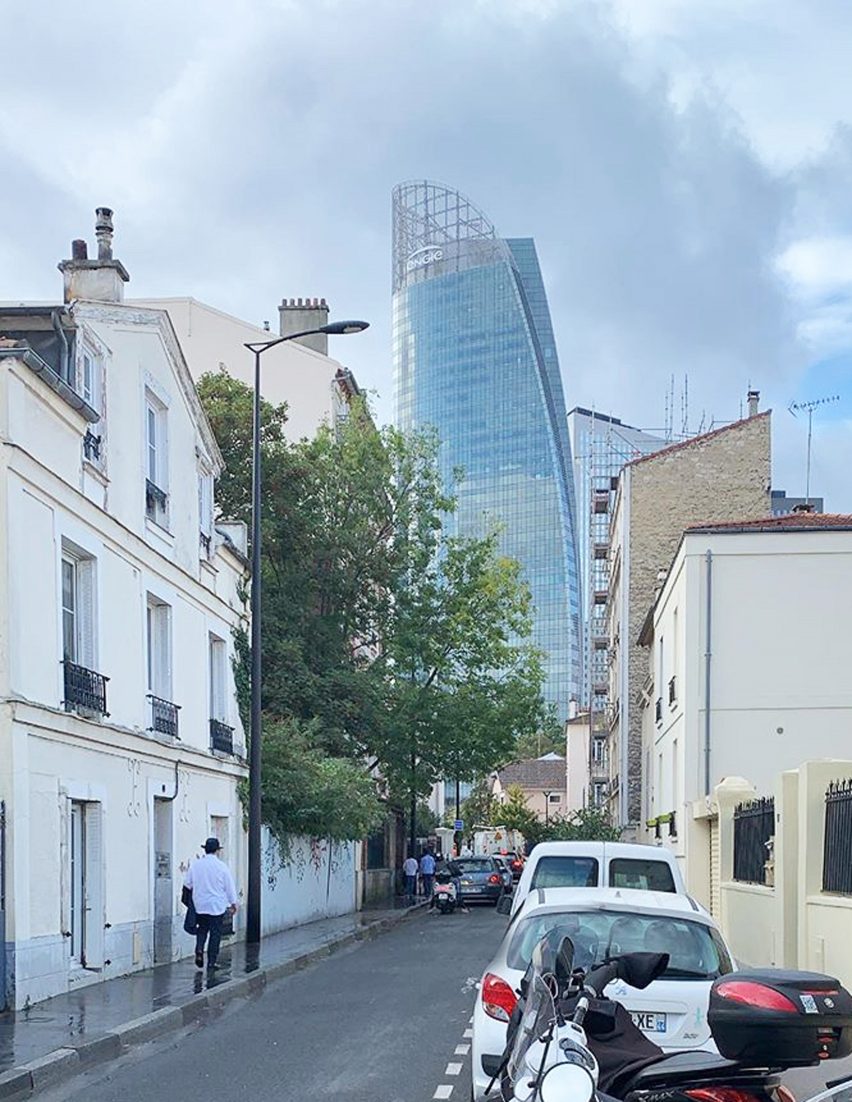 The exterior of a Parisian townhouse renovated by Clément Lesnoff-Rocard