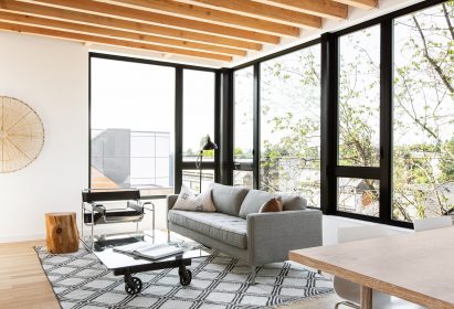 Living area of house in Seattle by Hybrid