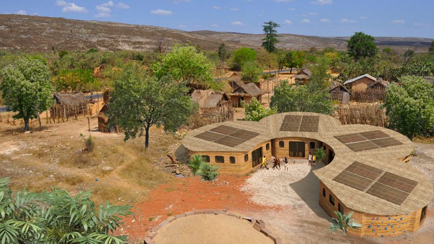 3D-printed school in Madagascar