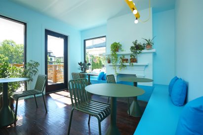 One of two additional cosy seating areas