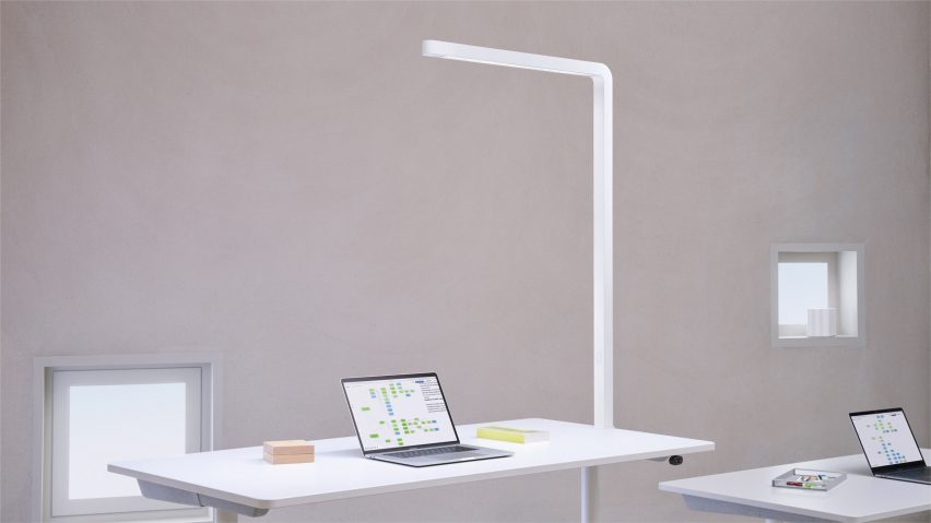 Tobias Grau creates minimalist Team office lamps