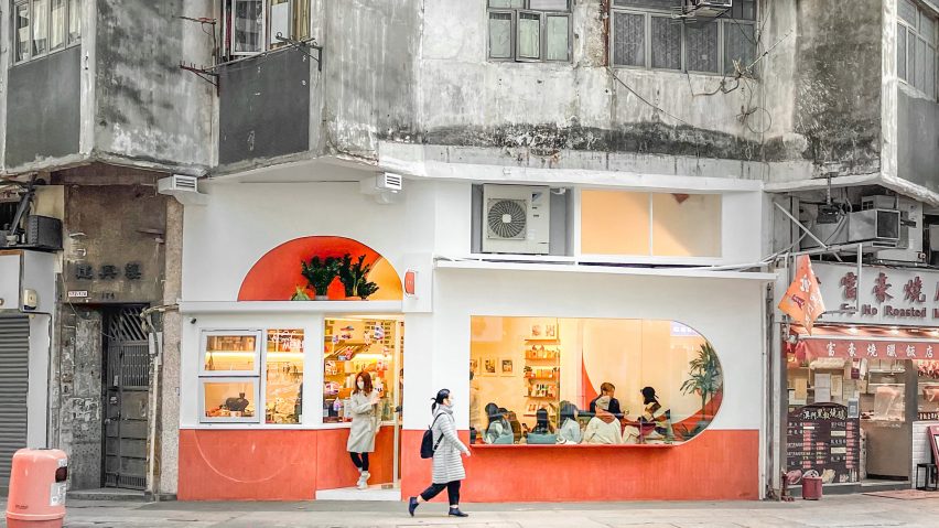 Exterior of Today is Long cafe by Studio Etain Ho and Absence from Island