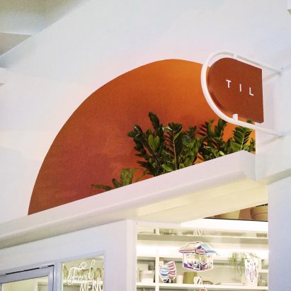 Recessed semi-circular window from Hong Kong cafe interior by Studio Etain Ho and Absence from Island